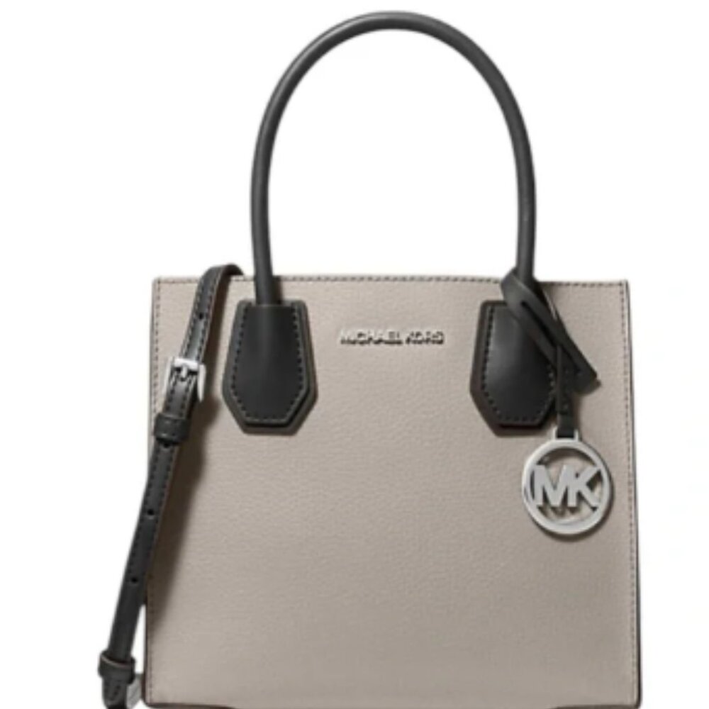 Michael Kors Mercer Medium Pebbled Leather Crossbody Bag